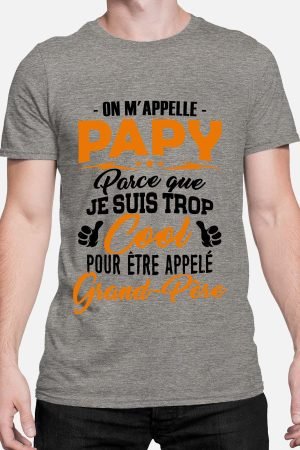PAPY cool grand père - Tshirt Homme