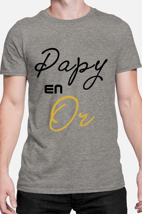 Papy en Or - Tshirt Homme