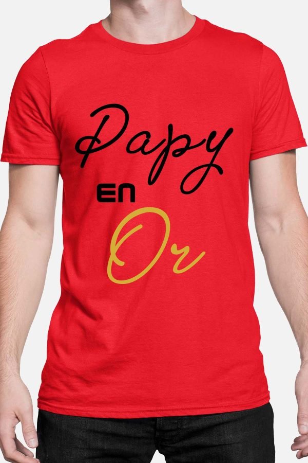 Papy en Or - Tshirt Homme