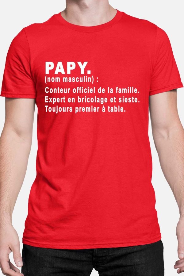 Papy nom masc - Tshirt Homme
