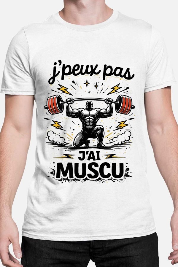 Peux pas... Muscu Slyl - Tshirt Homme