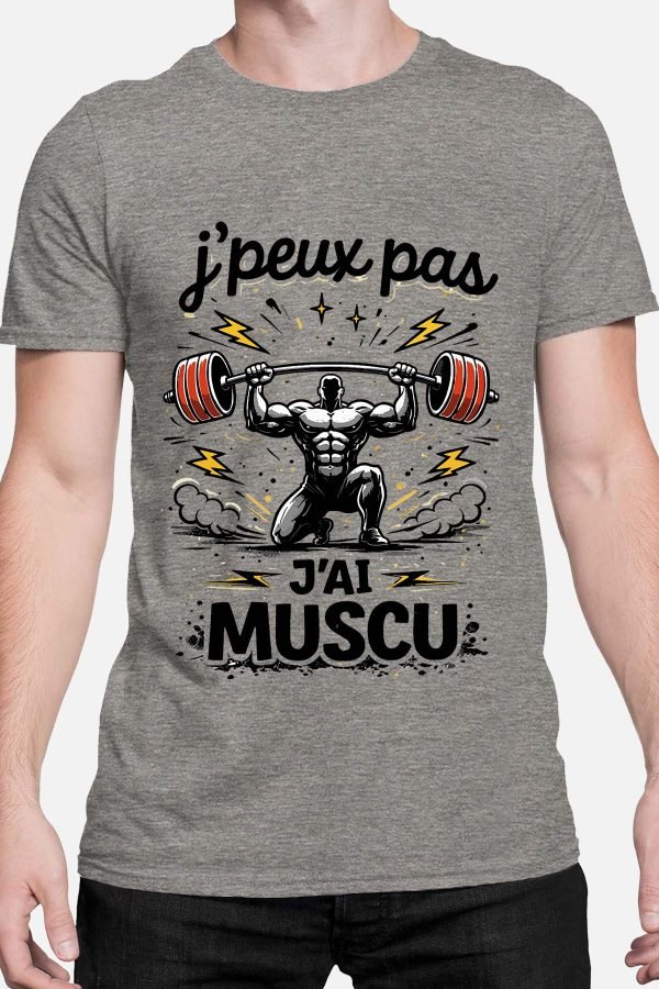 Peux pas... Muscu Slyl - Tshirt Homme