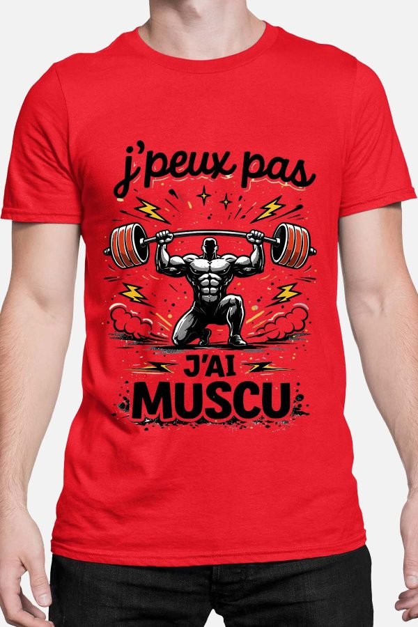 Peux pas... Muscu Slyl - Tshirt Homme