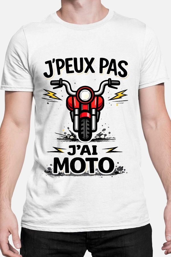 Peux pas... Moto Styl - Tshirt Homme