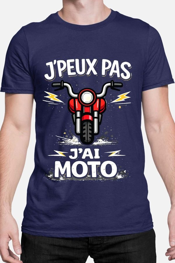 Peux pas... Moto Styl - Tshirt Homme