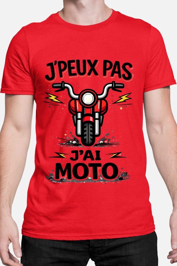 Peux pas... Moto Styl - Tshirt Homme