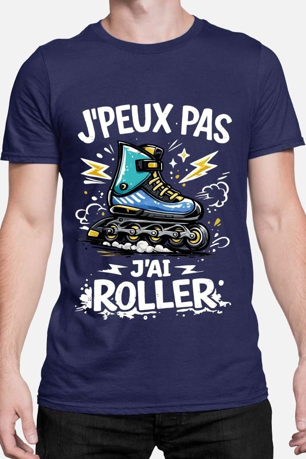 Peux pas... Roller Styl - Tshirt Homme