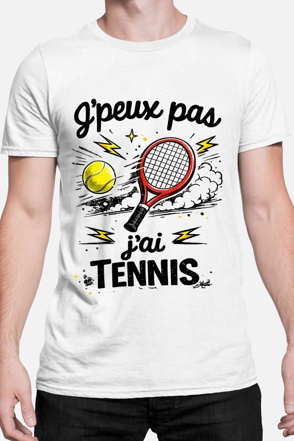 Peux pas... Tennis Styl - Tshirt Homme