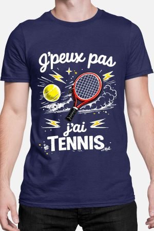 Peux pas... Tennis Styl - Tshirt Homme
