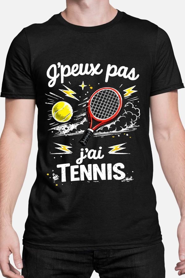 Peux pas... Tennis Styl - Tshirt Homme
