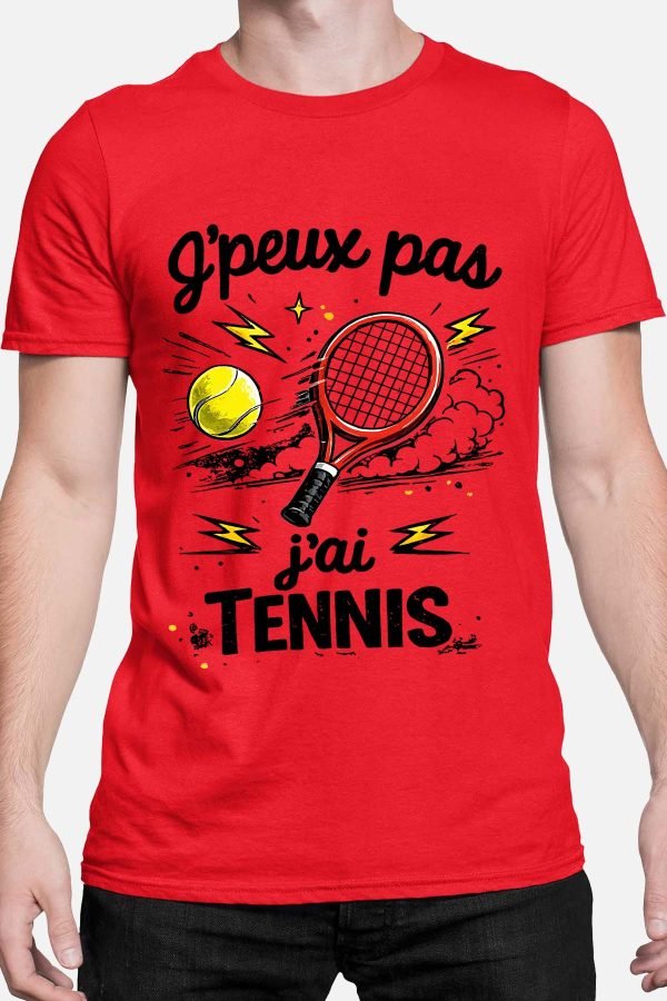 Peux pas... Tennis Styl - Tshirt Homme