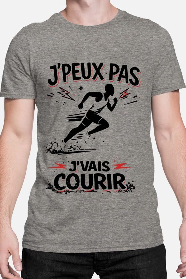 Peux pas.. courir Styl VH - Tshirt Homme
