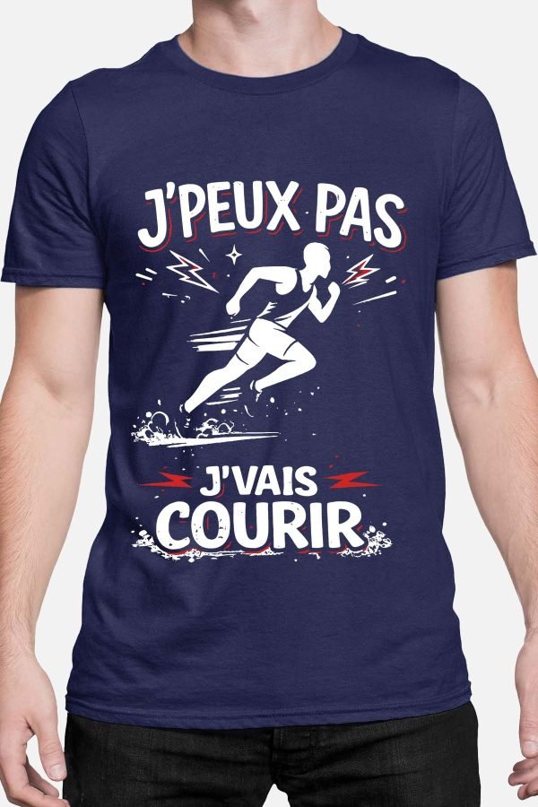 Peux pas.. courir Styl VH - Tshirt Homme