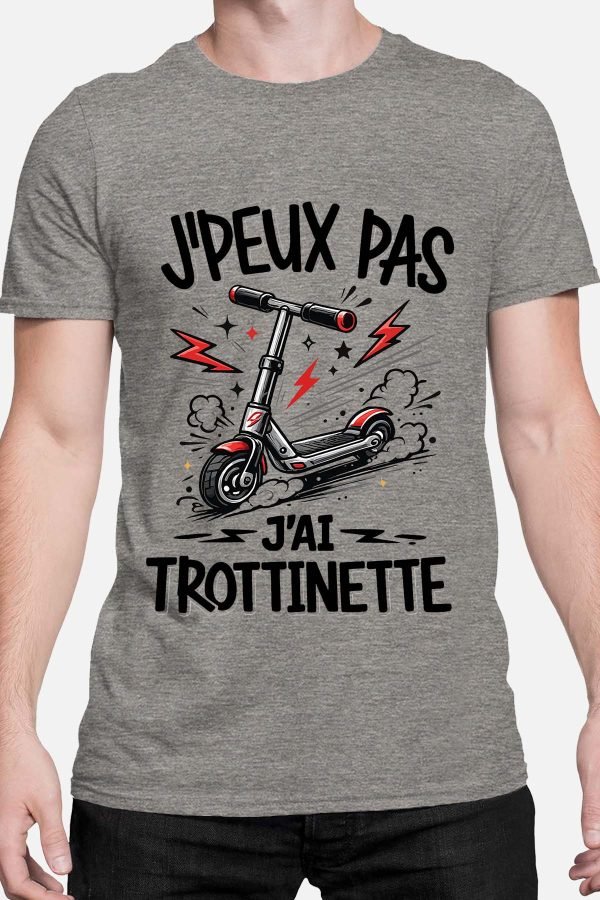 Peux pas... trotinette Styl - Tshirt Homme