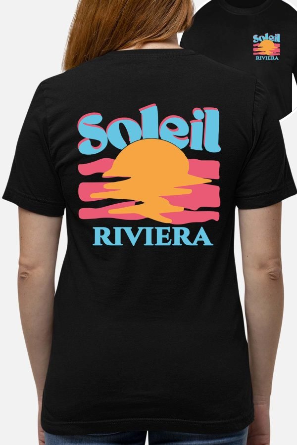 Soleil Riviera Bleu - Tshirt Femme