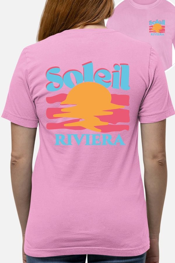 Soleil Riviera Bleu - Tshirt Femme