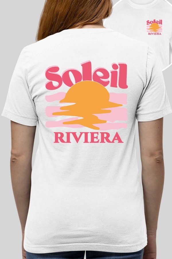 Soleil Riviera Fushia - Tshirt Femme