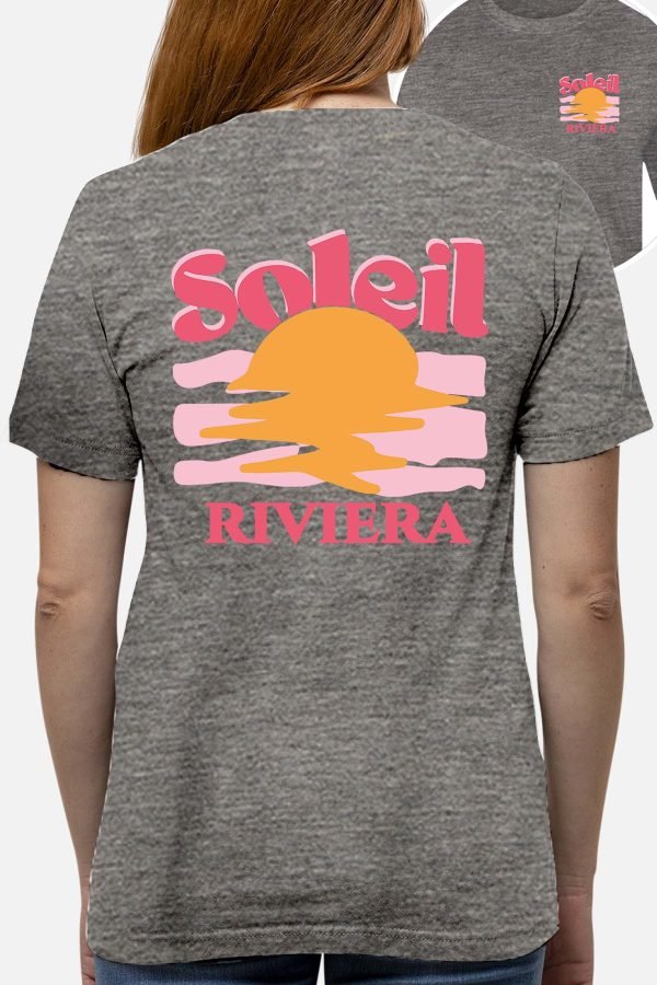 Soleil Riviera Fushia - Tshirt Femme