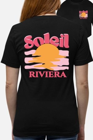Soleil Riviera Fushia - Tshirt Femme