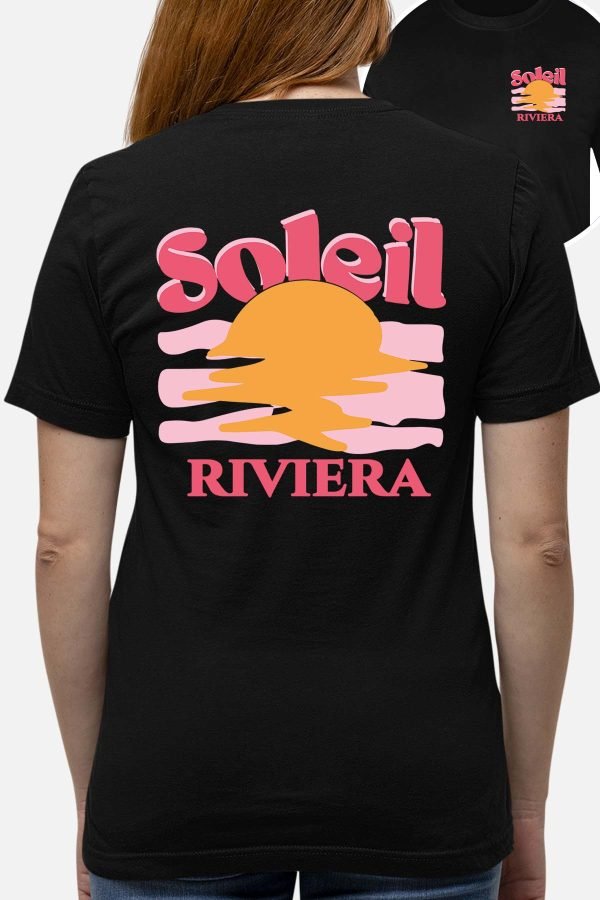 Soleil Riviera Fushia - Tshirt Femme