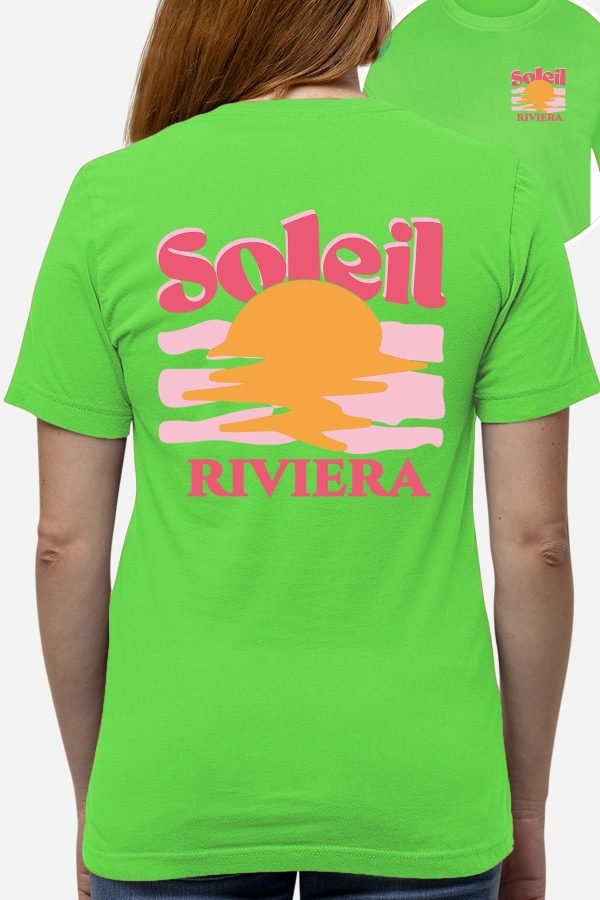 Soleil Riviera Fushia - Tshirt Femme