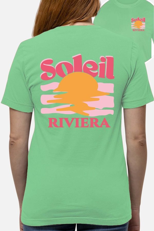 Soleil Riviera Fushia - Tshirt Femme