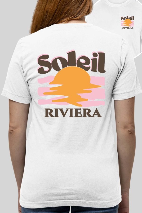 Soleil Riviera Marron - Tshirt Femme