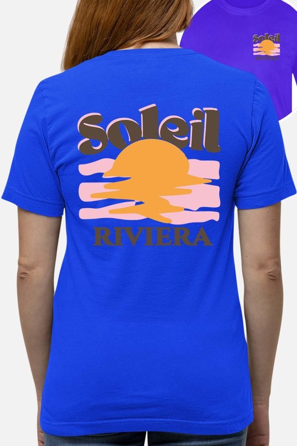 Soleil Riviera Marron - Tshirt Femme