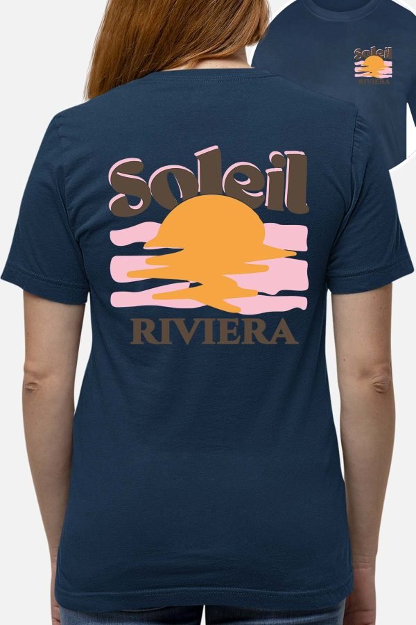 Soleil Riviera Marron - Tshirt Femme