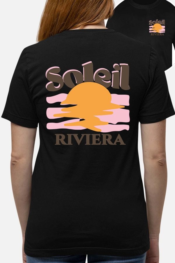Soleil Riviera Marron - Tshirt Femme