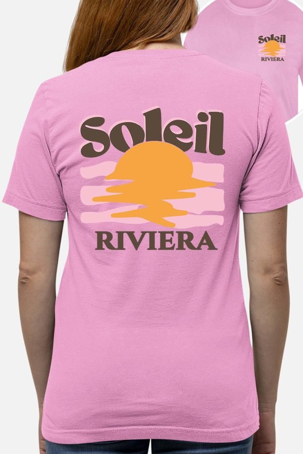 Soleil Riviera Marron - Tshirt Femme