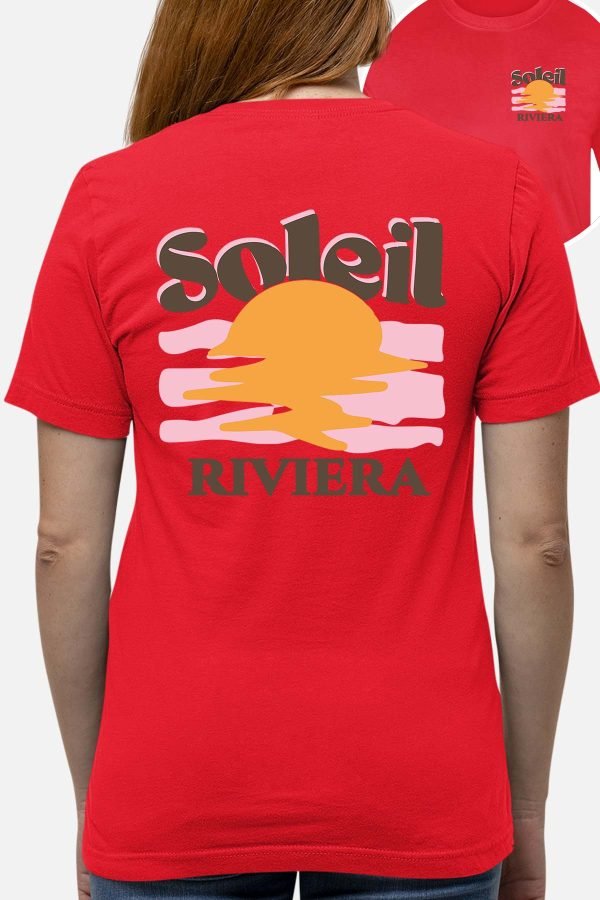 Soleil Riviera Marron - Tshirt Femme