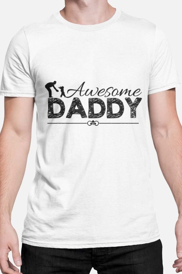 Awesome daddy - Tshirt Homme