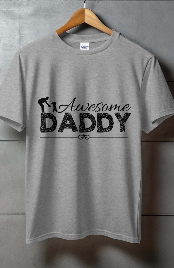 Awesome daddy - Tshirt Homme