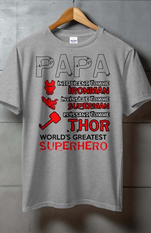 Papa Comme - Tshirt Homme