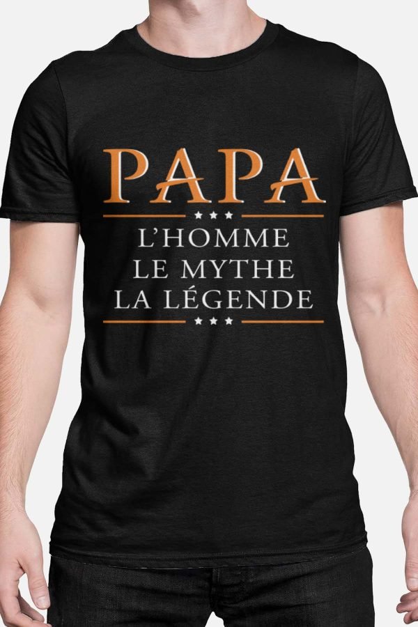 Papa Le mythe - Tshirt Homme