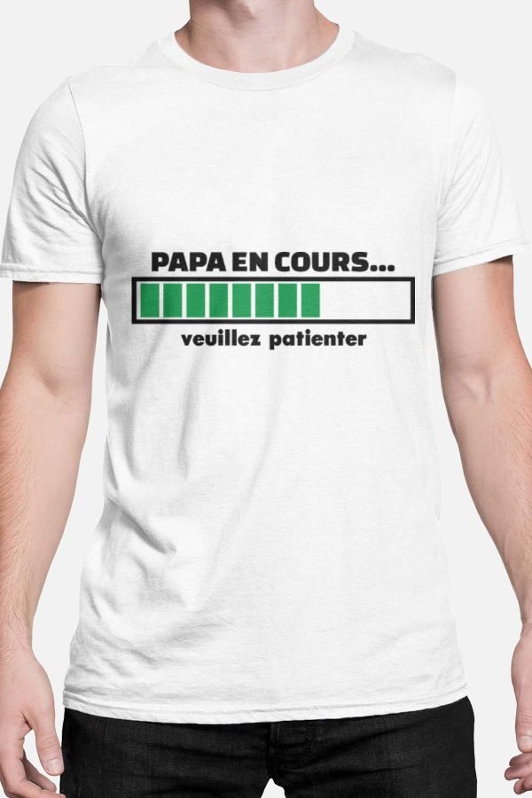 Papa en cours - Tshirt Homme