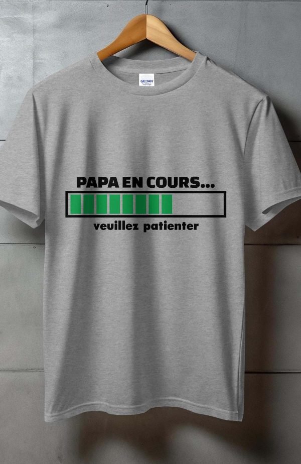 Papa en cours - Tshirt Homme