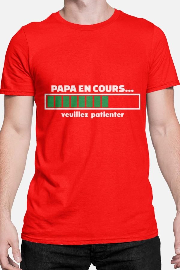 Papa en cours - Tshirt Homme