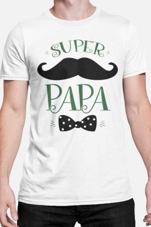 Papa moustache - Tshirt Homme