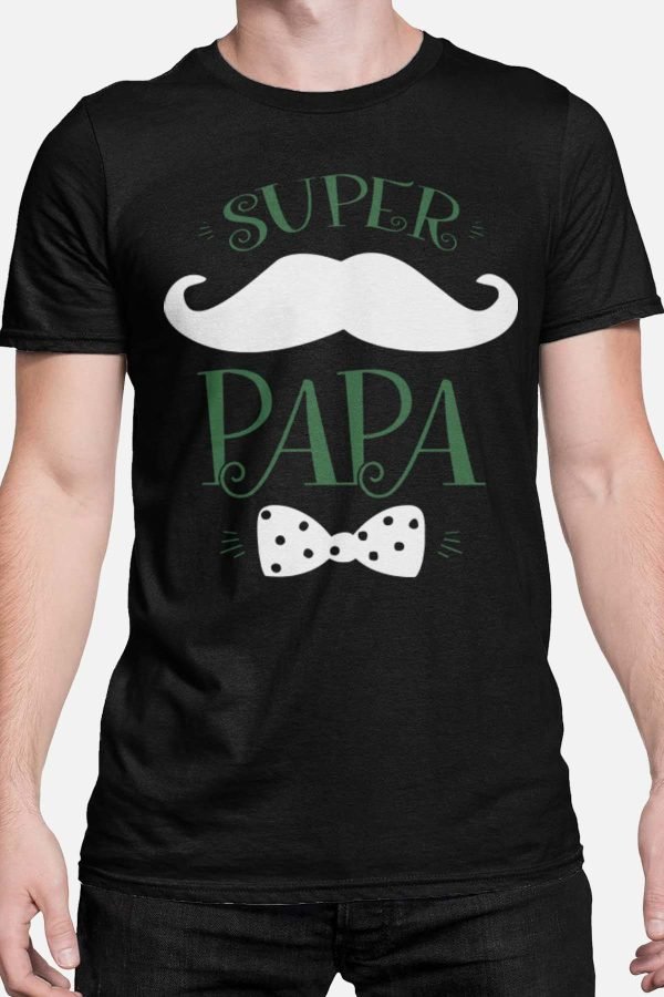 Papa moustache - Tshirt Homme