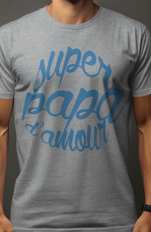 Super papa d'amour - Tshirt Homme