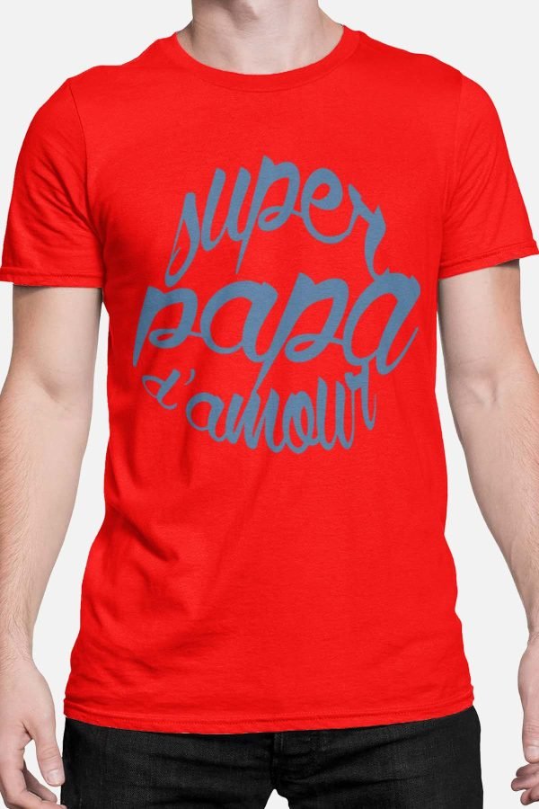 Super papa d'amour - Tshirt Homme