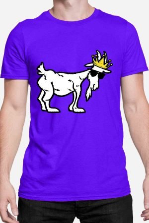 The goat – Tshirt Homme – Bleu Roi