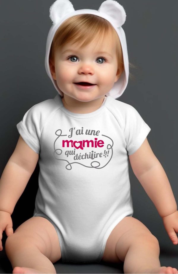 Body Bébé en Gros | Une mamie qui déchire