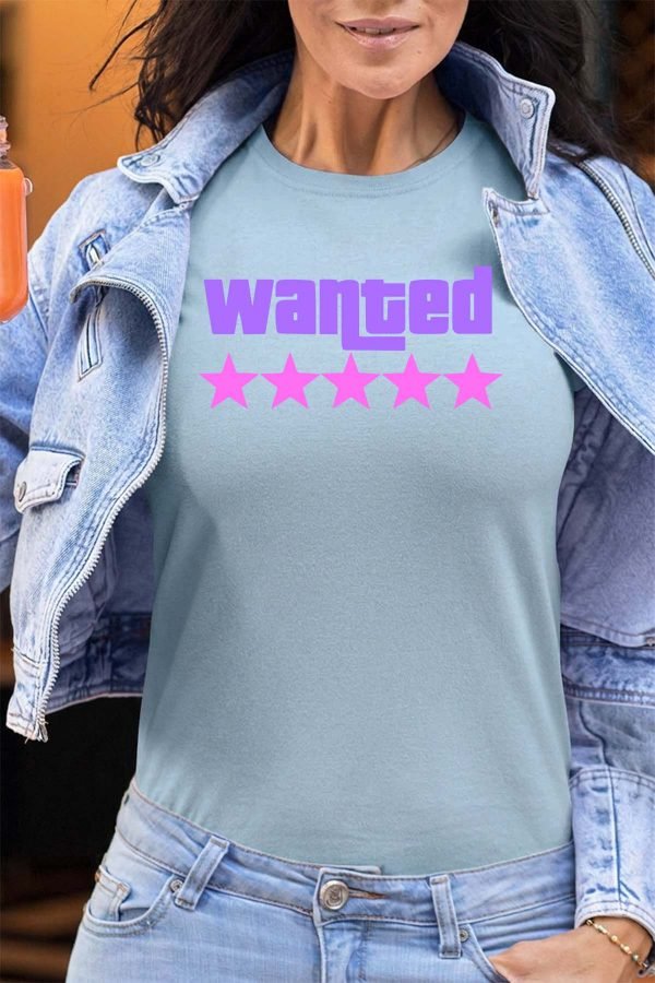 Wanted Stars Grirl - Tshirt Femme