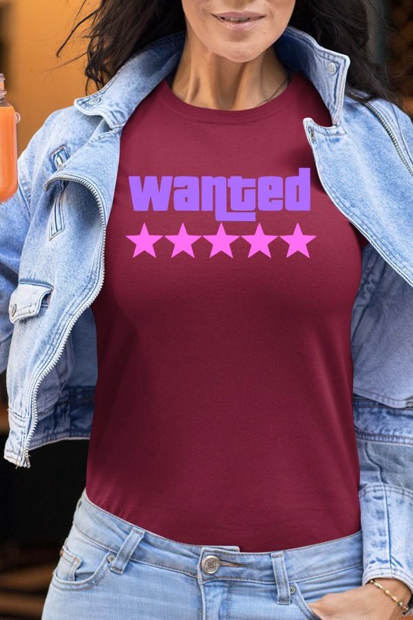 Wanted Stars Grirl - Tshirt Femme