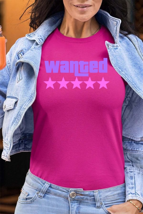 Wanted Stars Grirl - Tshirt Femme