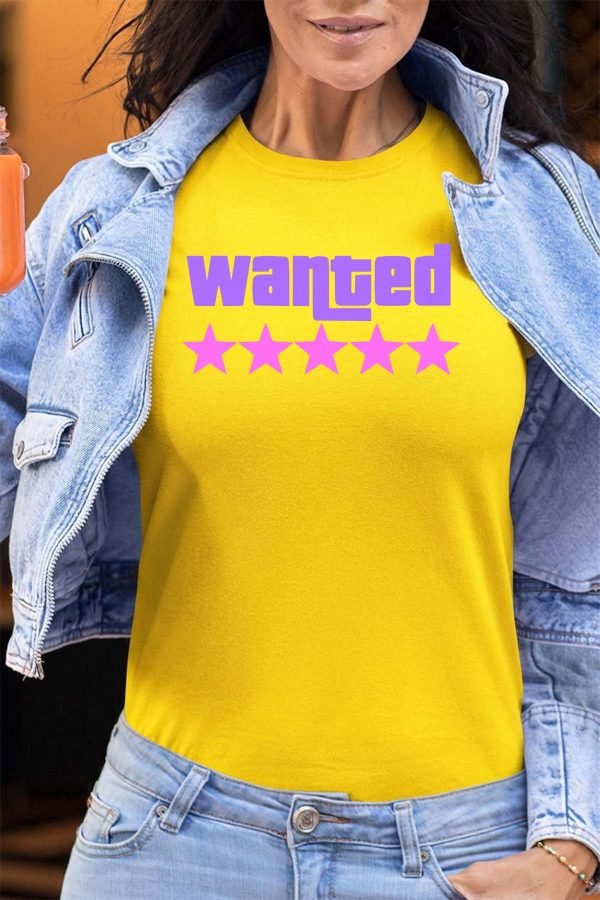 Wanted Stars Grirl - Tshirt Femme