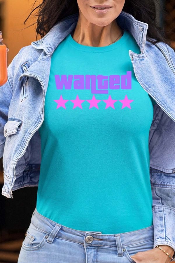 Wanted Stars Grirl - Tshirt Femme